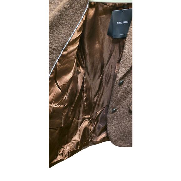 Ellen Tracy Tailored Blazer Front Pockets Lined Size Medium - Picture 6 of 6